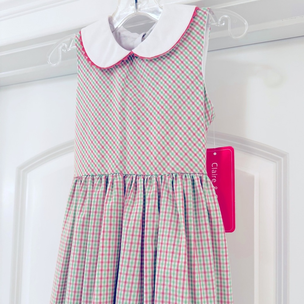 NWT Claire & Charlie Check Dress Size 4